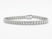 Classic Silver Link Men’s Bracelet
