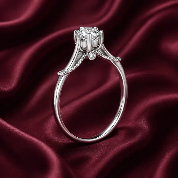 Eternal Infinity Solitaire Ring