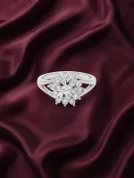 Celestial Bloom Jewellery Set  with pendant and Ring