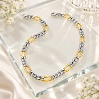 Silver Gold Link Chain