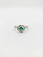 Verdant Clover Ring