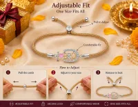 Premium Crystal Bro Rakhi