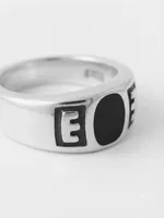 Sterling Silver Signet Ring