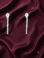 Hamsa Diamond Drop Earring