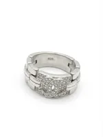 Silver Clasp Ring