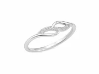 Infinity Grace Silver Ring