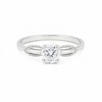 Eternal Infinity Solitaire Ring