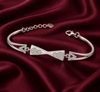 Celeste Twin Hearts Bracelet