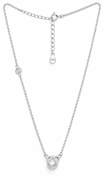 Silver Elegant Heart pandent chain