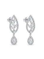 The Laurel Drop Collection with pandet and earings