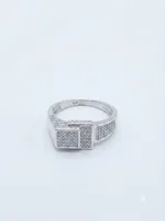 Silver Buckle Ring