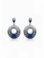 The Celestial Ombré Pavé Hoops