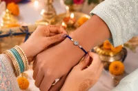 Royal Sparkle Stone Rakhi