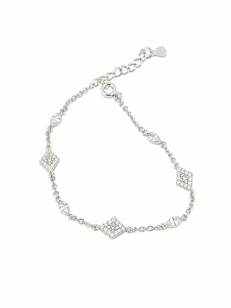 Luna Geometric Sparkle Bracelet