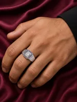 Royal Purple Stone Statement Ring