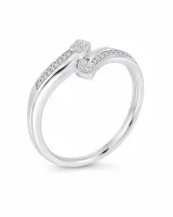 Celestine Split Pavé Ring