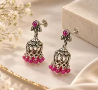 Silver Heritage Earring