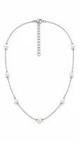 Silver Pearl Beaded chain