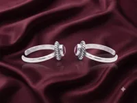Veloura Ruby Halo Toe Ring