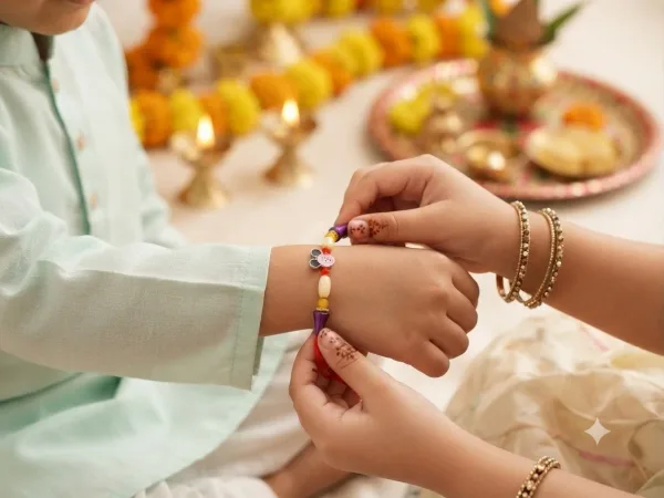 Cheerful Mouse Charm Rakhi