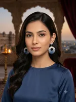 The Celestial Ombré Pavé Hoops