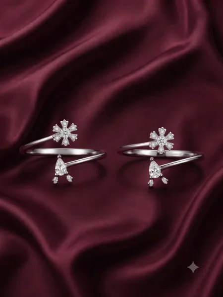 Snowelle Dewdrop Toe Ring