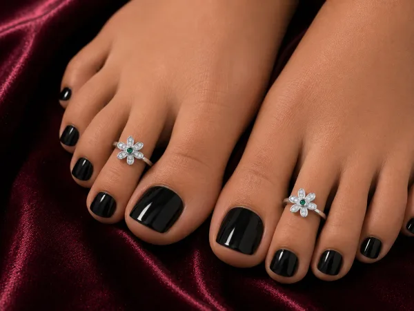 Floréa Verdant Bloom Toe Ring