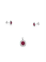 Crimson Rose Ruby Set