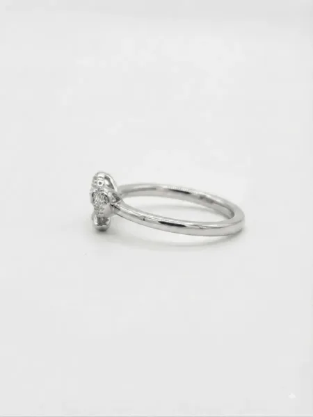 Celestial Double-Bloom Ring