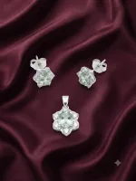SILVO Verdant Bloom Pendant Set