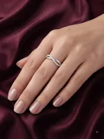 Lunessa Infinity Curve Ring