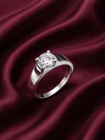 Classic Solitaire Men's Ring