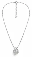 Silver Elegant Leaf Pendant chain