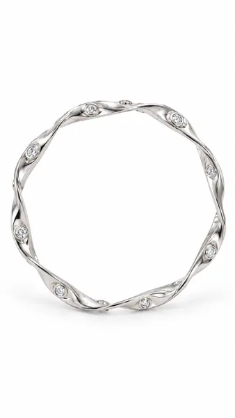 Silver Twisted bangles