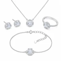 Elegant Crystal Royale Jewellery Set