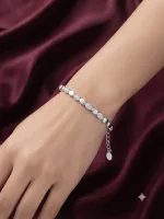 Luna Pavé Bead Bracelet