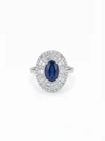 Sapphire Baguette Glamour Ring