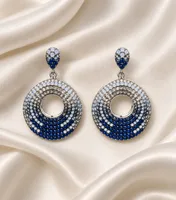 The Celestial Ombré Pavé Hoops