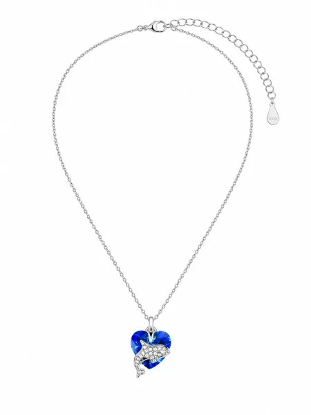 Royal Blue Dolphin Pendant