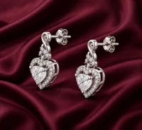 Silver Heart Earring