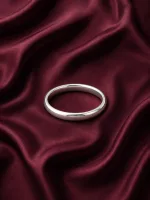 Classic Silver Minimal Band