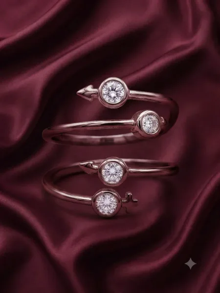 Aether Duo Toe Ring
