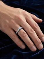 Silver Solitaire Ring