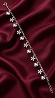 Petal Heart Anklet