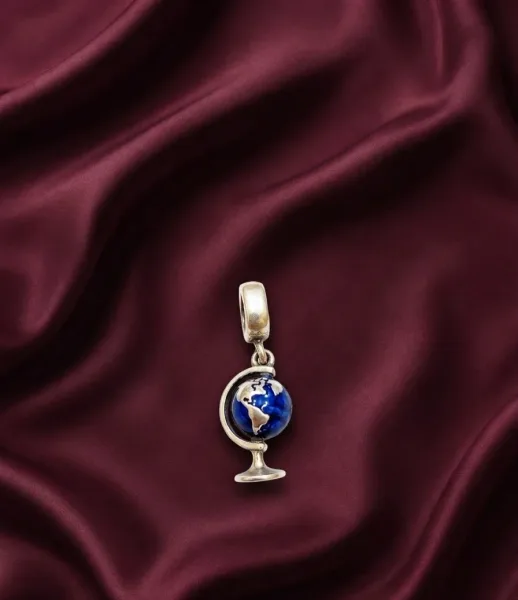 Azure Earth Pendant
