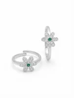 Floréa Verdant Bloom Toe Ring
