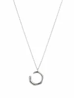 Elegant Open Circle Pendant