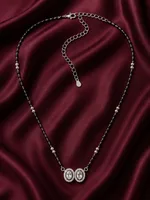 Twin Oval 925 Sterling Silver Mangalsutra
