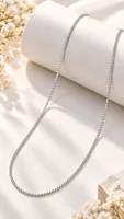 Silver Sleek Box Chain