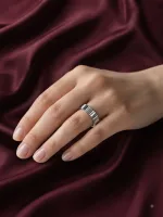 Silver Ridge Ring